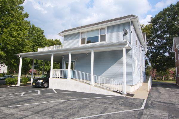 Rear Entrance - Handicap Ramps