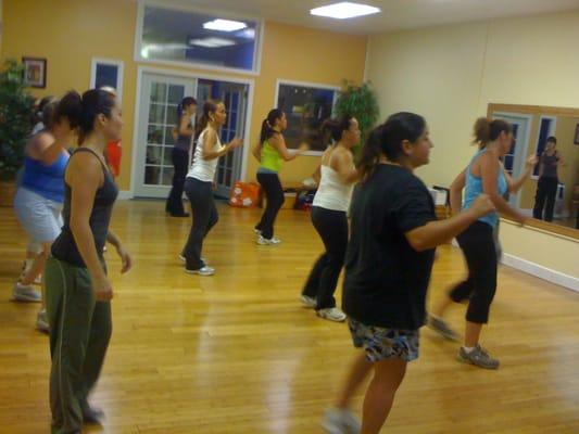 One of our Zumba classes