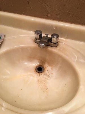 Bathroom Sink Before