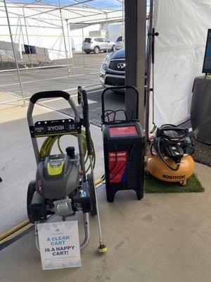 Check out some of the equipment our service techs use on the job!