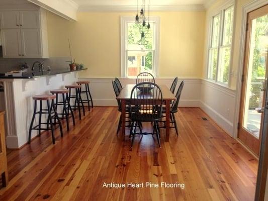 Antique Heart Pine Flooring