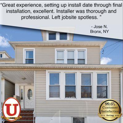 Unified Home Remodeling Best Contractor in Long Island New York for windows doors siding roofing masonry and other home upgrades reviews