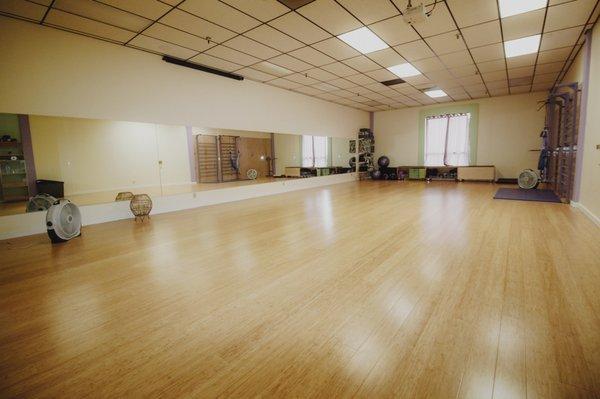 Yoga and dance studio for private classes