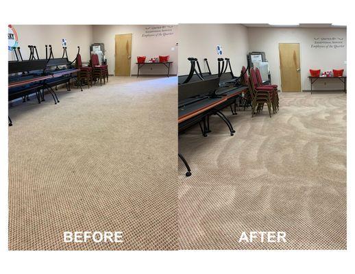 commercial carpet cleaning