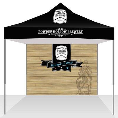 Powder Hollow Brewery event tent design