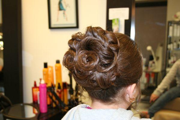 Up-do by Stephanie