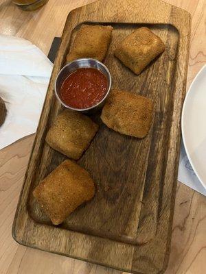 Fried ravioli