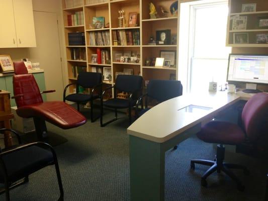 Our private consult area