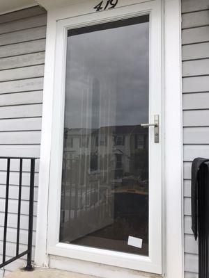 Principal door and storm door project