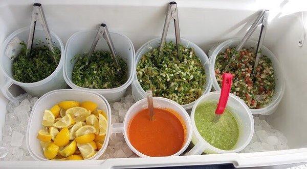 Salsa bar