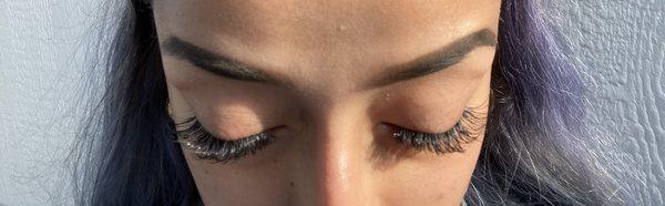 Eye lash extensions