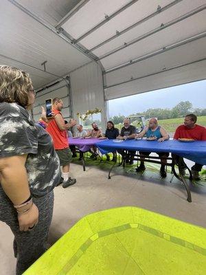 Pie eating contest