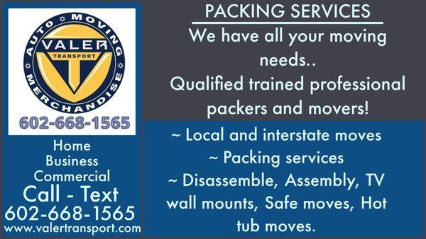 Complete Packing Services