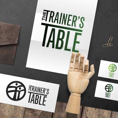 The Trainer’s Table logo design