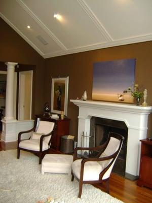 living room in Bernardsville nj