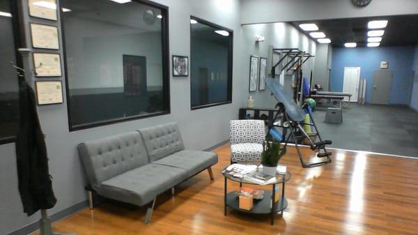 Our Recovery Center has a dozen professional grade recovery tools, corrective exercise equipment, and three massage therapy rooms.