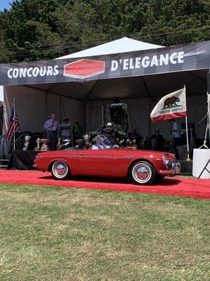 "Best in Class" 2021 Hillsborough Concours d'elegance