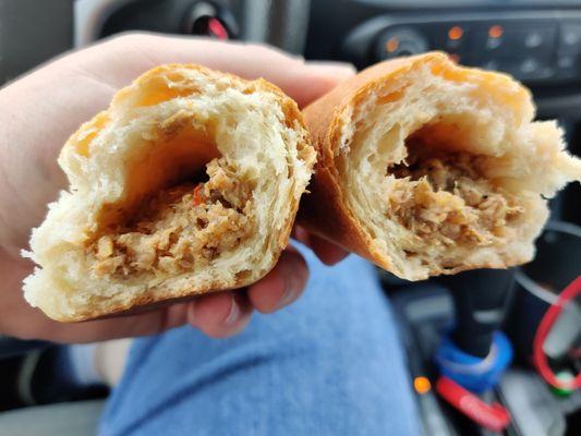 Boudin kolaches. A little spicy!