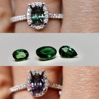 Alexandrite - Color Change Gemstone