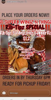 Rib Tipz Special