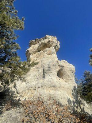 Impressive rock formations