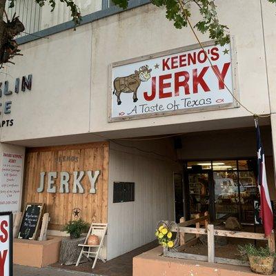 Front of Keeno's Jerky