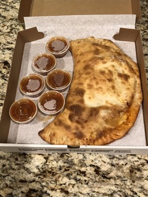 Large Calzone with pepperoni