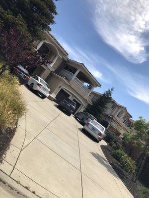 Power washed the house and floor