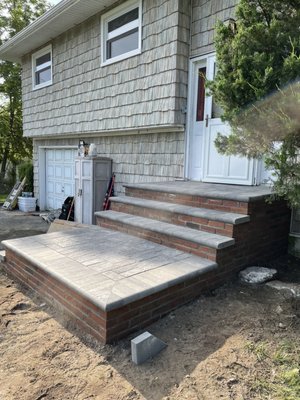 Front steps