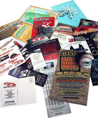 Fliers, Brochures, Business card printing