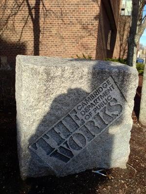 Sign on Hampshire Street