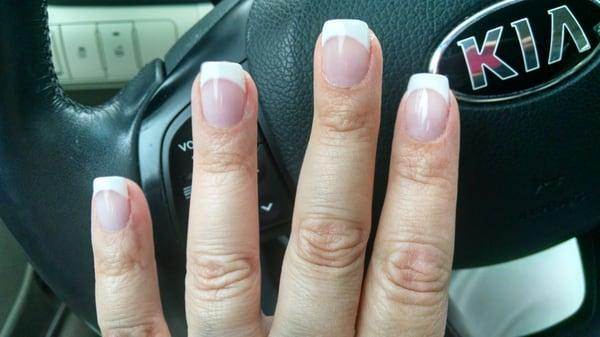 My first SNS manicure!!