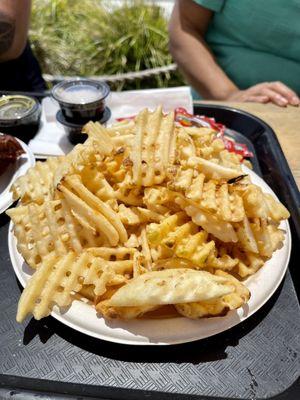 Pretty good waffle fries