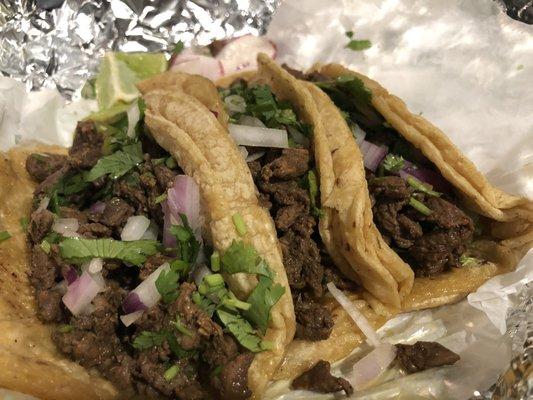 Traditional Asada Tacos