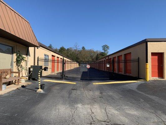 Our facility is completely fenced and gated!