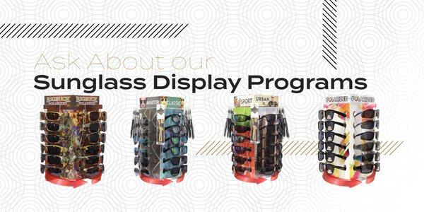 Sunglass Counter Display Programs! Perfect for C-Stores