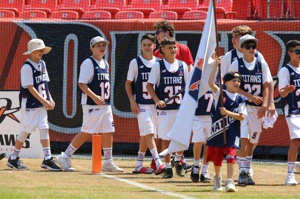 Titans representing Florida playing in World Series of Youth Lacrosse 2018