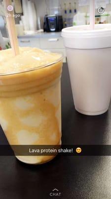 Lava shake- Orange Creamsicle