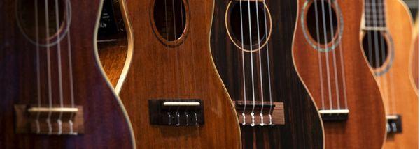 Ukuleles at Island Bazaar