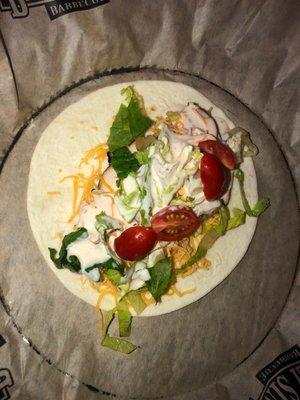 Chicken taco