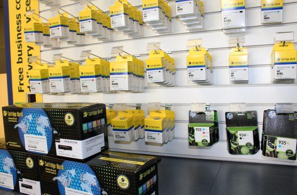 Refilled toner and ink cartridges for all major brands of printers.