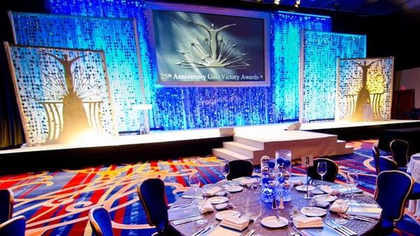 Galas, Awards Shows, General Sessions, Holiday Displays, and florals of all kinds for Event Planners, Associations & Businesses