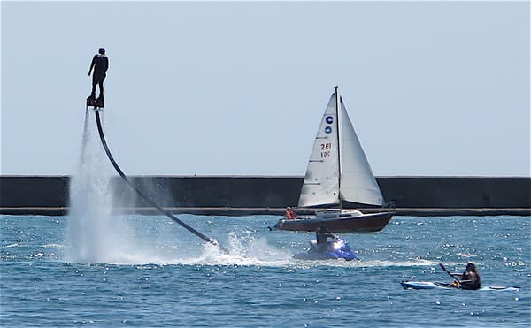 Lake Erie Flyboard