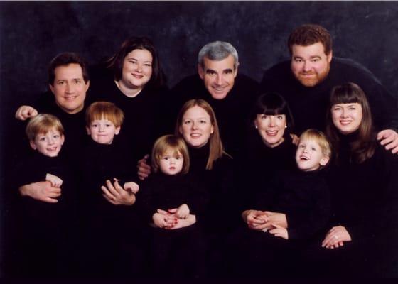 This is an example of how I help people with their family portraits.