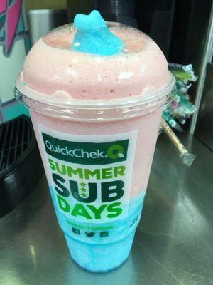 My refreshing blueberry watermelon icee...  :)