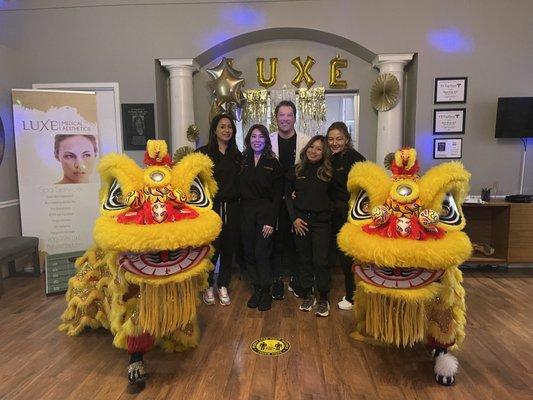 The Luxe team thanks everyone who showed us support at our grand opening!!