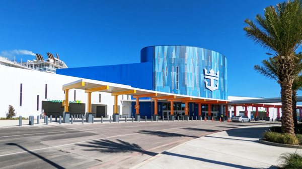 Galveston Wharves Cruise Terminal, Architecture, Bermello Ajamil & Partners Architectural, and Engineering Firm