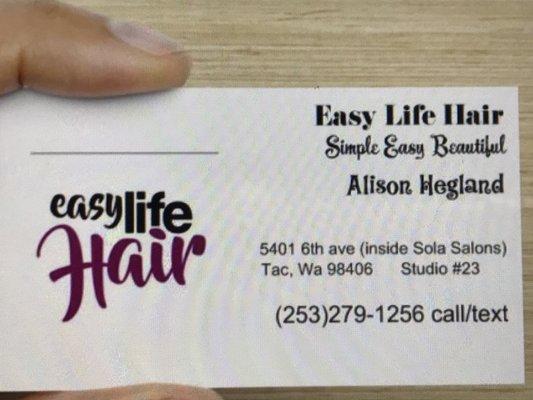 Please reach out to me to customize your hair to your lifestyle.