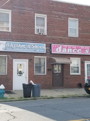 Exterior street view if my old childhood dance apparel location & studio. Still in business Yes!!