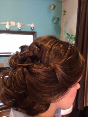 Wedding hair and makeup